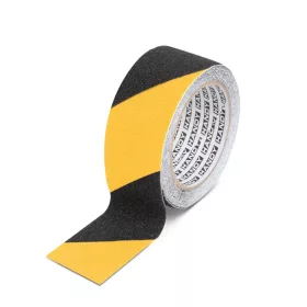   Széles csúszásmentes biztonsági szalag-sárga, 5 m × 50 mm