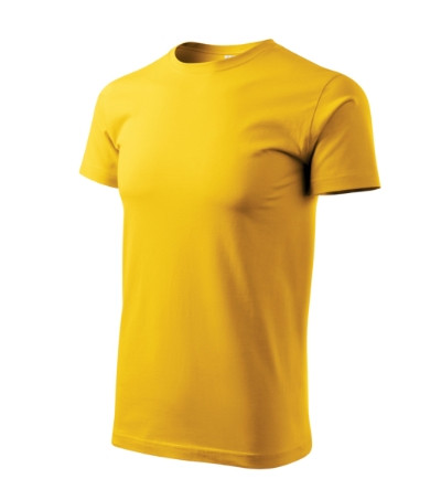 Póló férfi Basic 129 sárga 3XL méret