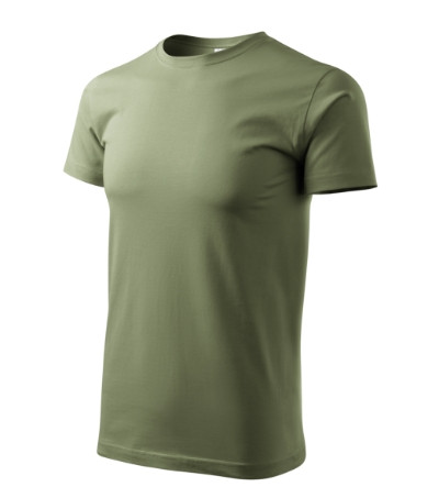 Póló férfi Basic 129 khaki 2XL méret