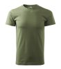 Póló férfi Basic 129 khaki 2XL méret