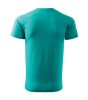 Póló férfi Basic 129 smaragdzöld 3XL méret