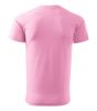Póló férfi Basic 129 rózsaszín M méret