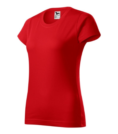 Póló női Basic 134 piros XS méret