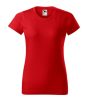 Póló női Basic 134 piros XS méret