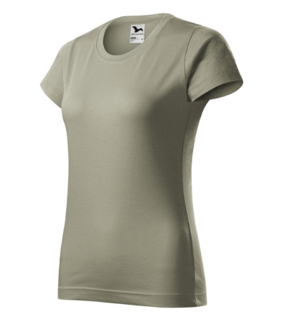 Póló női Basic 134 világos khaki XS méret
