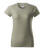 Póló női Basic 134 világos khaki XS méret