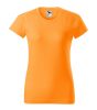 Póló női Basic 134 mandarinsárga XS méret