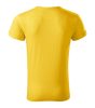 Póló férfi Fusion 163 sárga melírozott S méret