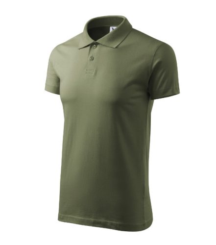 Single J. galléros póló férfi khaki 2XL