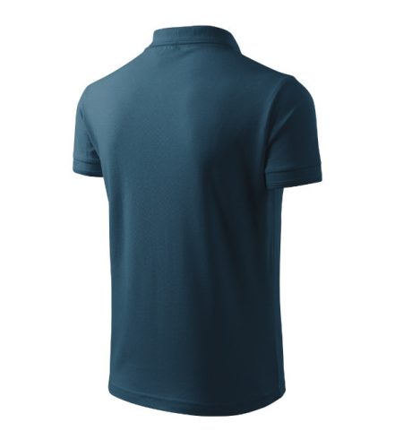 Pique Polo galléros póló férfi tengerészkék 4XL