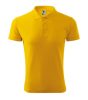 Galléros póló férfi Pique Polo 203 sárga S méret