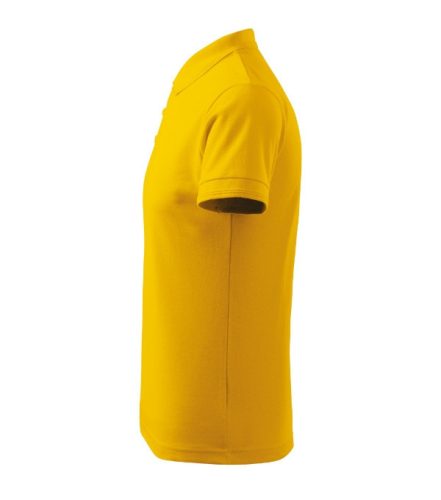 Pique Polo galléros póló férfi sárga S