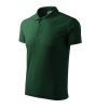 Pique Polo galléros póló férfi dark green L