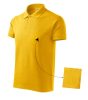 Galléros póló férfi Cotton 212 sárga S méret