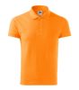 Galléros póló férfi Cotton 212 mandarinsárga S méret