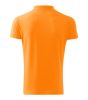Galléros póló férfi Cotton 212 mandarinsárga S méret