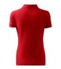 Galléros póló női Cotton 213 piros XS méret