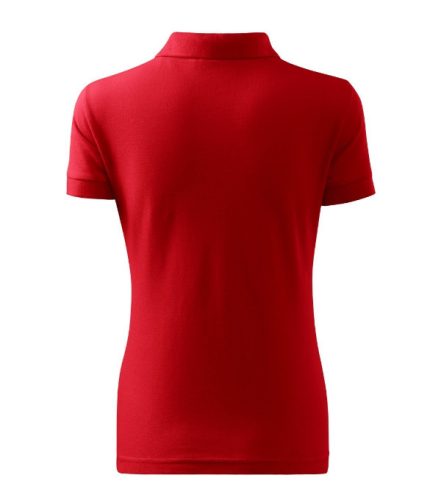 Cotton galléros póló női piros XS