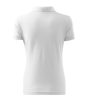 Galléros póló női Cotton Heavy 216 fehér XS méret