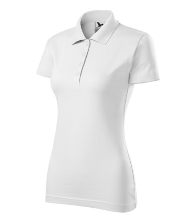 Galléros póló női Single J. 223 fehér L méret