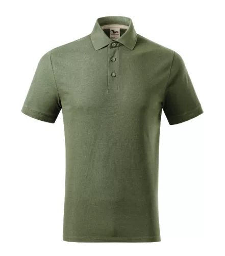 Prime (GOTS) galléros póló férfi khaki 3XL