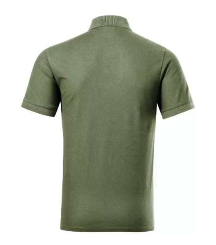 Prime (GOTS) galléros póló férfi khaki 3XL