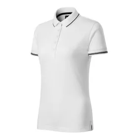 Galléros póló női Perfection plain 253 fehér S méret