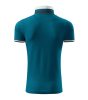 Galléros póló férfi Collar Up 256 petrol kék 2XL méret