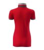 Galléros póló női Collar Up 257 F1 piros XS méret