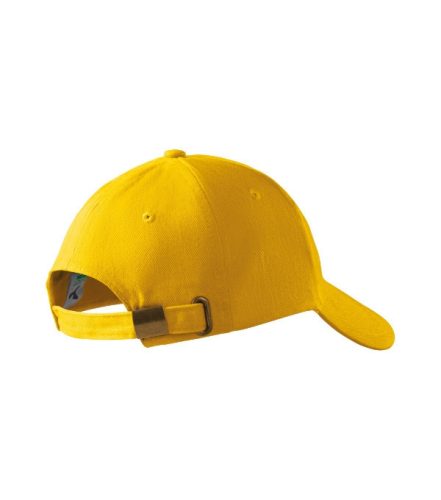 6P sapka unisex sárga állitható