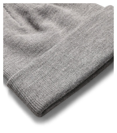 Beanie sapka unisex sötétszürke melírozott uni