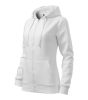 Felső női Trendy Zipper 411 fehér XS méret