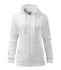 Felső női Trendy Zipper 411 fehér XS méret