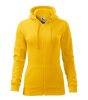 Felső női Trendy Zipper 411 sárga XS méret