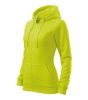 Trendy Zipper felső női lime XS