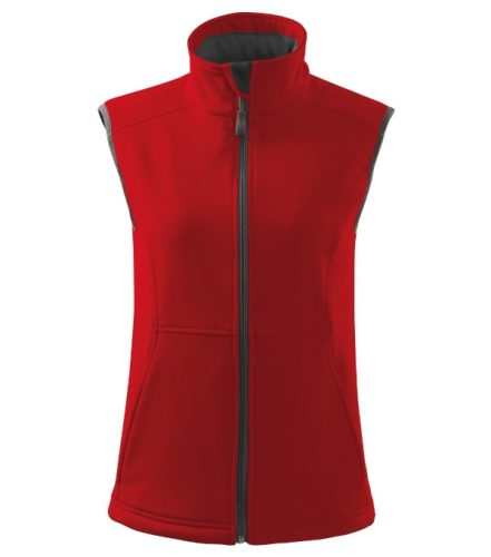 Vision softshell mellény női piros 2XL