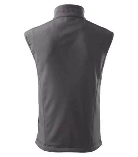 Softshell mellény férfi Vision 517 acélszürke S méret