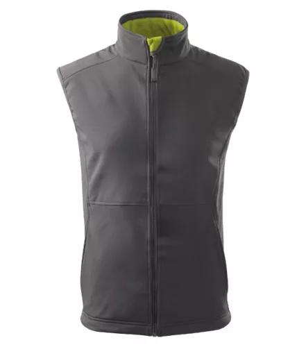 Softshell mellény férfi Vision 517 acélszürke XL méret