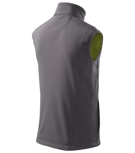 Softshell mellény férfi Vision 517 acélszürke 3XL méret