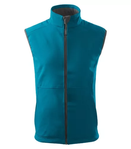 Softshell mellény férfi Vision 517 sötét türkiz 2XL méret