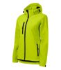 Performance softshell kabát női lime S