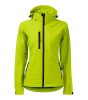 Performance softshell kabát női lime S