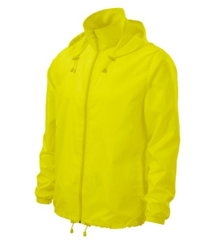 Windy széldzseki unisex neon sárga M