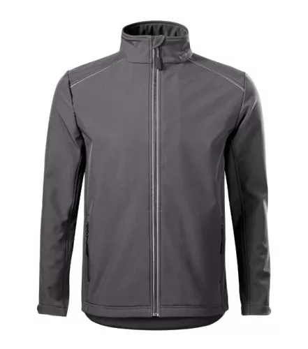 Softshell kabát férfi Valley 536 acélszürke 3XL méret