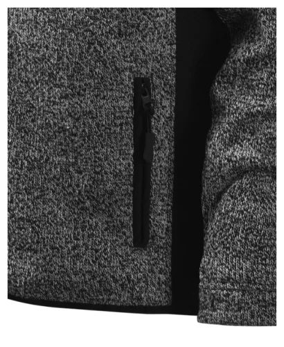 Softshell kabát férfi Casual 550 kötött melanzs szürke 3XL méret