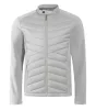 Cross hibrid kabát férfi ezüstszürke M
