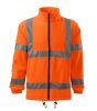Polár unisex HV Fleece Kabát 5V1 fluoreszkáló narancssárga M méret