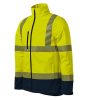Softshell kabát unisex HV Drop 5V3 fluoreszkáló sárga M méret