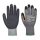 Grip 10 Latex megerősített hüvelykujjas kesztyű (12 pár) Grey/Black L