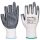 Grip 13 ujjatlan nitril kesztyű (12 pár) White/Grey XL